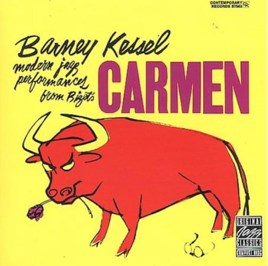 "Free As A Bird (Habanera)" by Barney Kessel (Jazz Guitar Transcription)